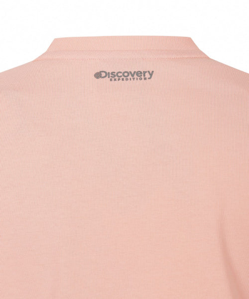 WOMEN FRESHVENT NATURE GRAPHIC TEE #NINGNING同款！ - 3 COLORS PEACH