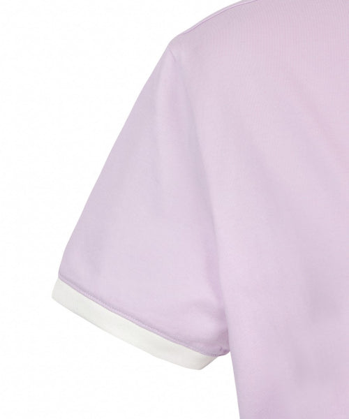 WOMEN FRESHVENT LETTERING SEMI CROP RINGER TEE #NINGNING同款！ - 4 COLORS AS SHOWN