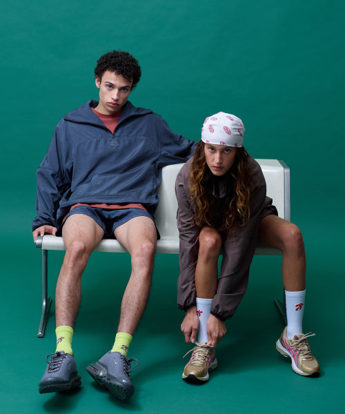 FLOW RUNNING CREW SOCKS - 5 COLORS AS SHOWN