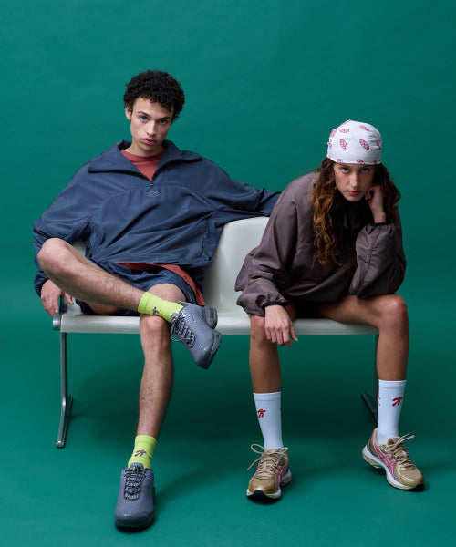 FLOW RUNNING CREW SOCKS - 5 COLORS AS SHOWN