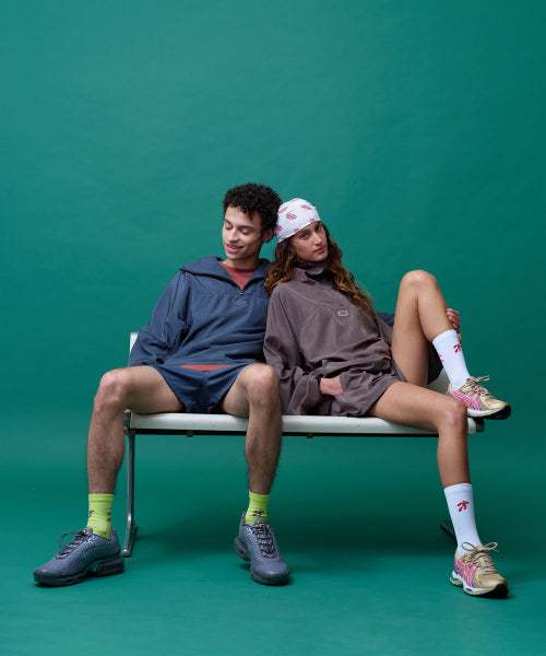 FLOW RUNNING CREW SOCKS - 5 COLORS AS SHOWN