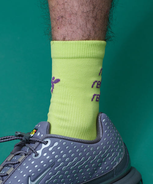 FLOW RUNNING CREW SOCKS - 5 COLORS AS SHOWN