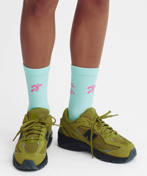 FLOW RUNNING CREW SOCKS - 5 COLORS AS SHOWN