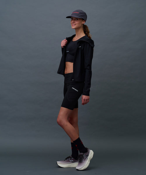LINE 5 LEGGINGS SHORTS - 3 COLORS BLACK