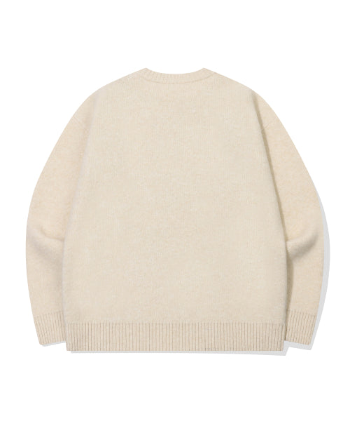 LE CHAT PULLOVER KNIT - 2 COLORS CREAM