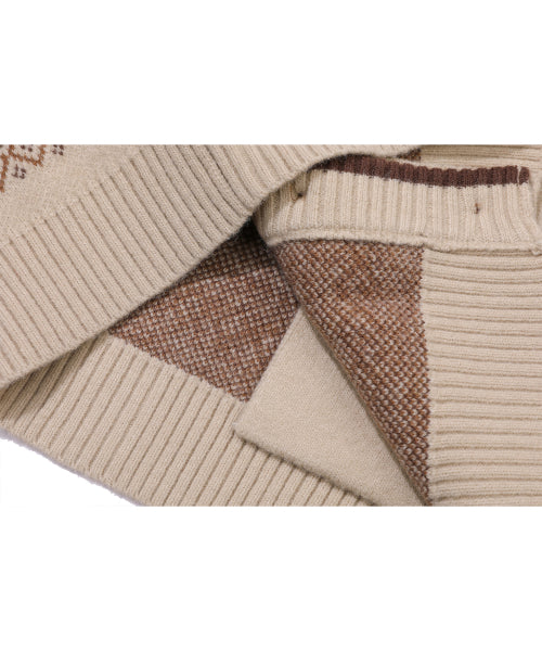 CAT KNIT - 2 COLORS BEIGE