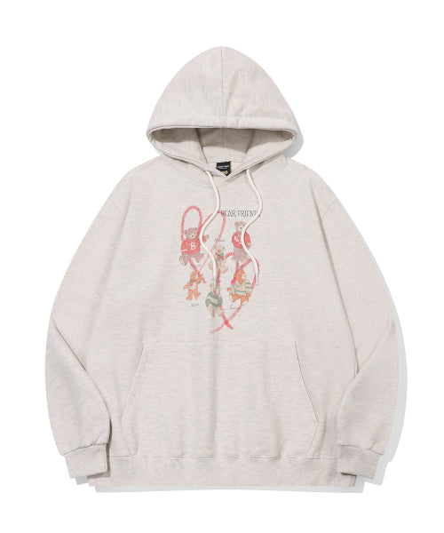 DTP BEAR HOODIE AS SHOWN
