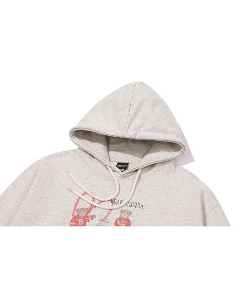 DTP BEAR HOODIE AS SHOWN