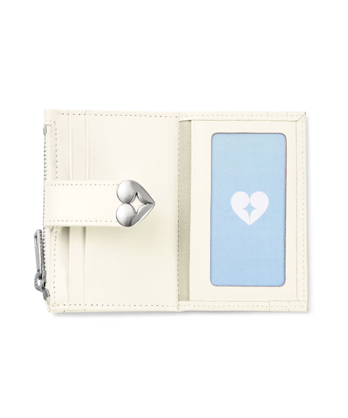 HEARTY BRIDGE POCKET MINI VANILLA AS SHOWN