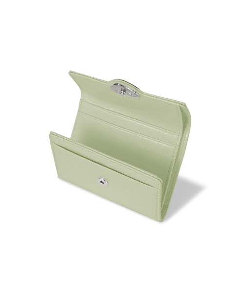 HEARTY FLAP WALLET PISTACHIO - 3 COLORS AS SHOWN