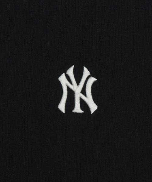 BASIC SMALL LOGO RINGER T-SHIRT NY #KARINA同款! - 4 COLORS BLACK