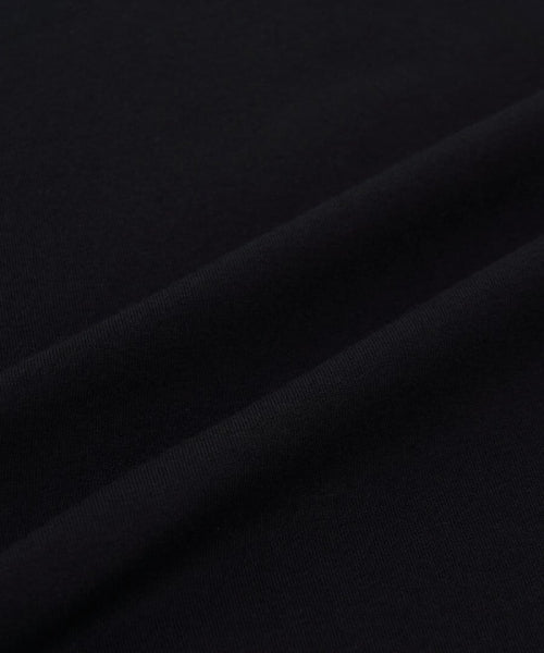 BASIC SMALL LOGO RINGER T-SHIRT LA #KARINA同款! - 4 COLORS BLACK