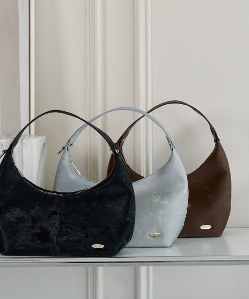 KAIN MINI HOBO BAG - 3 COLORS SILVER