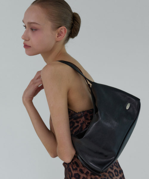 EVELYN SHOULDER BAG - 4 COLORS BLACK
