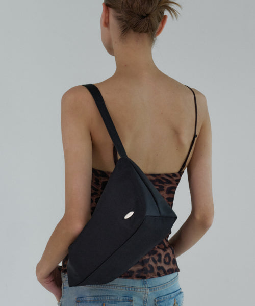 EVELYN SHOULDER BAG - 4 COLORS NYLON BLACK