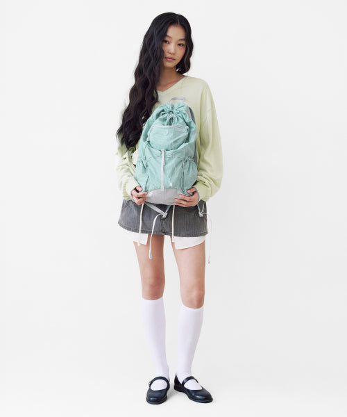 AIRY POCKET BACKPACK - 6 COLORS MINT
