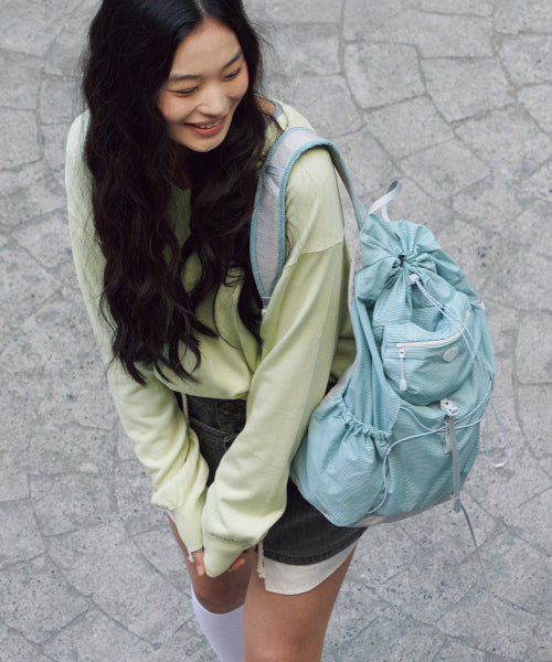 AIRY POCKET BACKPACK - 6 COLORS MINT
