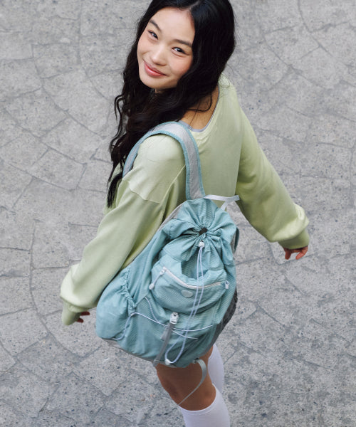 AIRY POCKET BACKPACK - 6 COLORS MINT