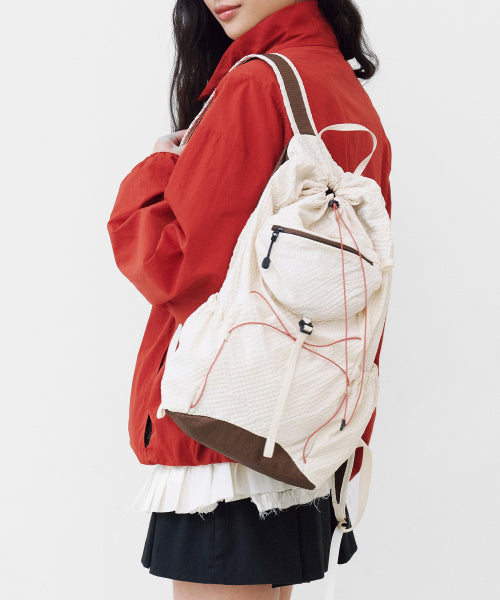 AIRY POCKET BACKPACK - 9 COLORS BUTTER