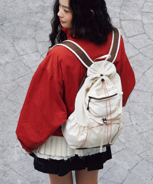 AIRY POCKET BACKPACK - 9 COLORS BUTTER
