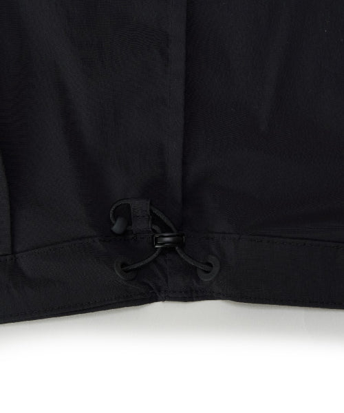 SPORTIVE CURSIVE LOGO HOOD WINDBREAKER NY #KARINA同款! - 3 COLORS BLACK