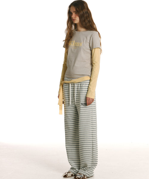 MINI SLEEVE LONG SLEEVE T-SHIRT - 3 COLORS YELLOW