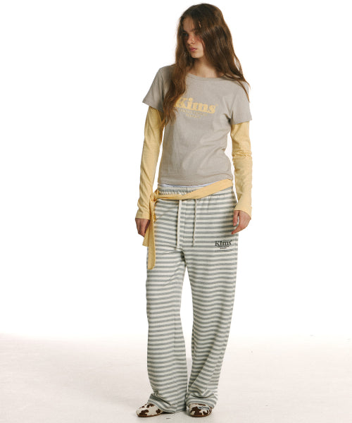 MINI SLEEVE LONG SLEEVE T-SHIRT - 3 COLORS YELLOW