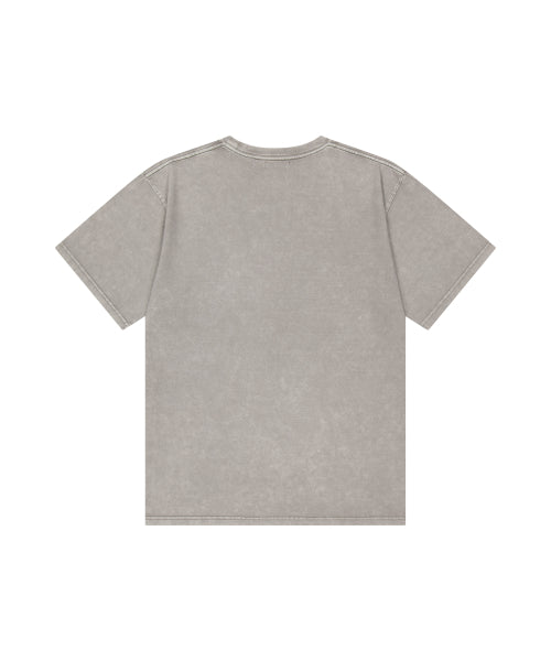 WASHED FLAG TEE B - 2 COLORS