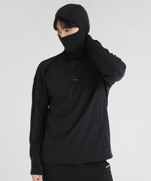 AIRNEX RUNNING HOODIE - 2 COLORS BLACK