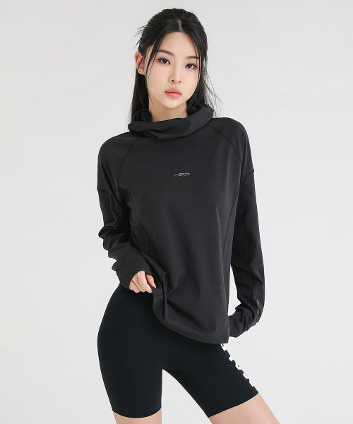 AIRNEX RUNNING HOODIE - 2 COLORS BLACK