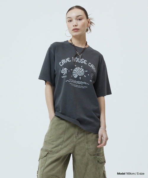 PIGMENT FOSSIL TEE - 2 COLORS