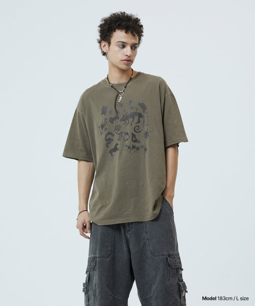 PIGMENT CAVES TEE - 2 COLORS