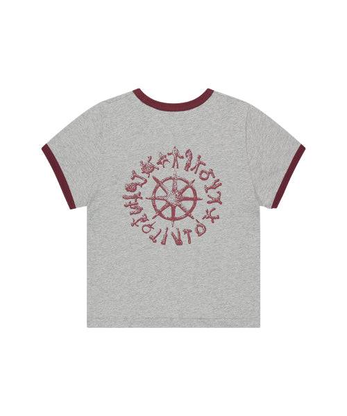 SUN LOGOS RINGER TEE - 2 COLORS