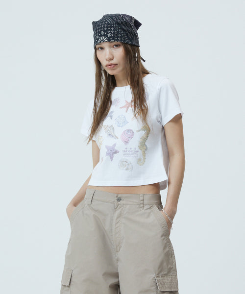 SEA SHELLS TEE - 2 COLORS