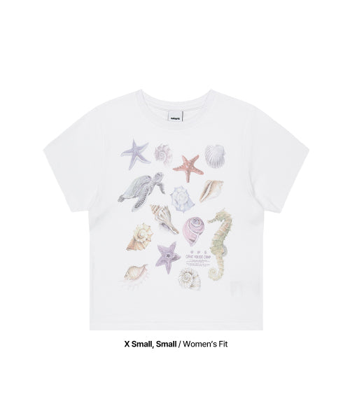 SEA SHELLS TEE - 2 COLORS
