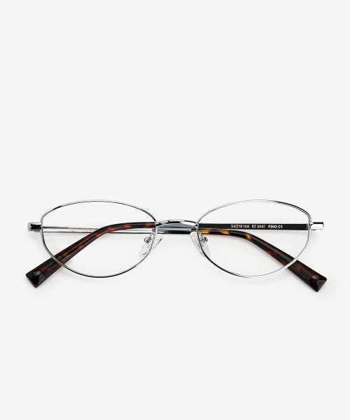 RIETI FINO C1 SILVER GLASSES - 2 COLORS SILVER