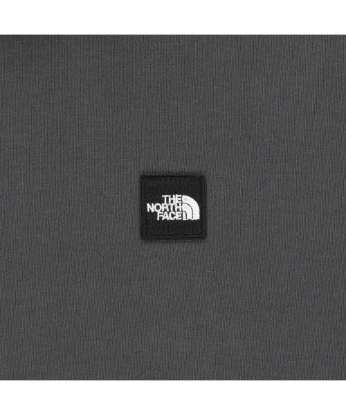 WHITE LABEL HOODIE ZIP-UP CHARCOAL GREY