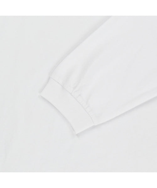 ESSENTIAL LONG SLEEVE TEE WHITE