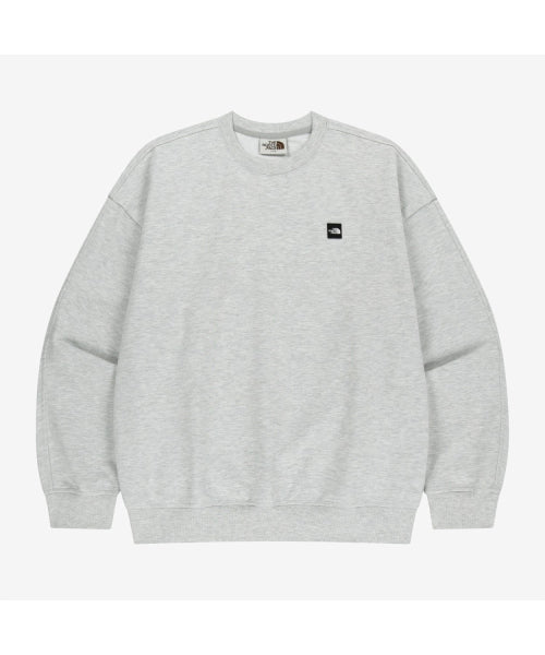 WHITE LABEL SWEATSHIRT MELANGE GREY