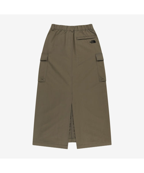 WOMEN'S SELMA SKIRT GRAYISH KHAKI