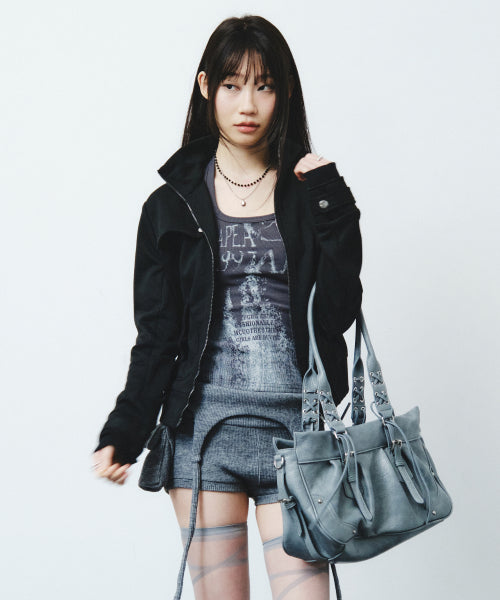 NOX SHOULDER BAG - 3 COLORS BLUE