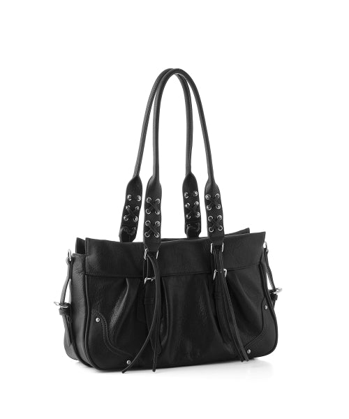 NOX SHOULDER BAG - 3 COLORS BLACK
