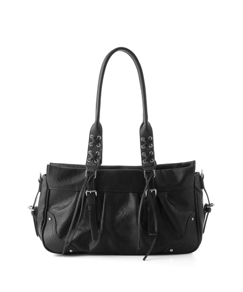 NOX SHOULDER BAG - 3 COLORS BLACK