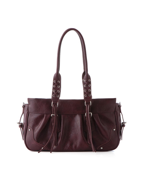 NOX SHOULDER BAG - 3 COLORS BURGUNDY
