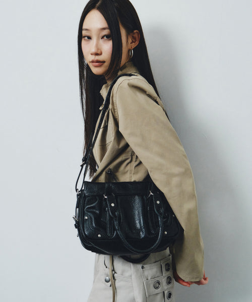 NOX MINI SHOULDER BAG - 2 COLORS BLACK