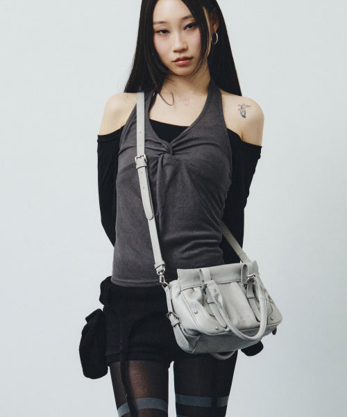NOX MINI SHOULDER BAG - 2 COLORS LIGHT GRAY