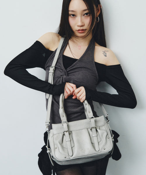 NOX MINI SHOULDER BAG - 2 COLORS LIGHT GRAY
