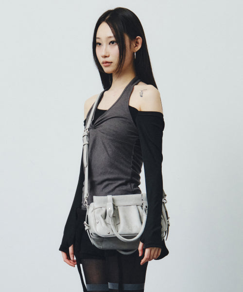 NOX MINI SHOULDER BAG - 2 COLORS LIGHT GRAY
