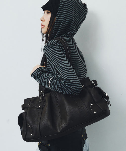 MORA SHOULDER BAG - 3 COLORS CHOCO