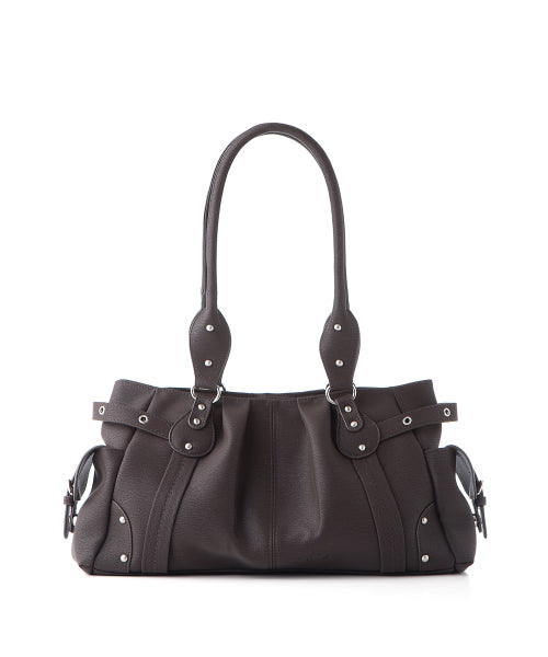 MORA SHOULDER BAG - 3 COLORS CHOCO